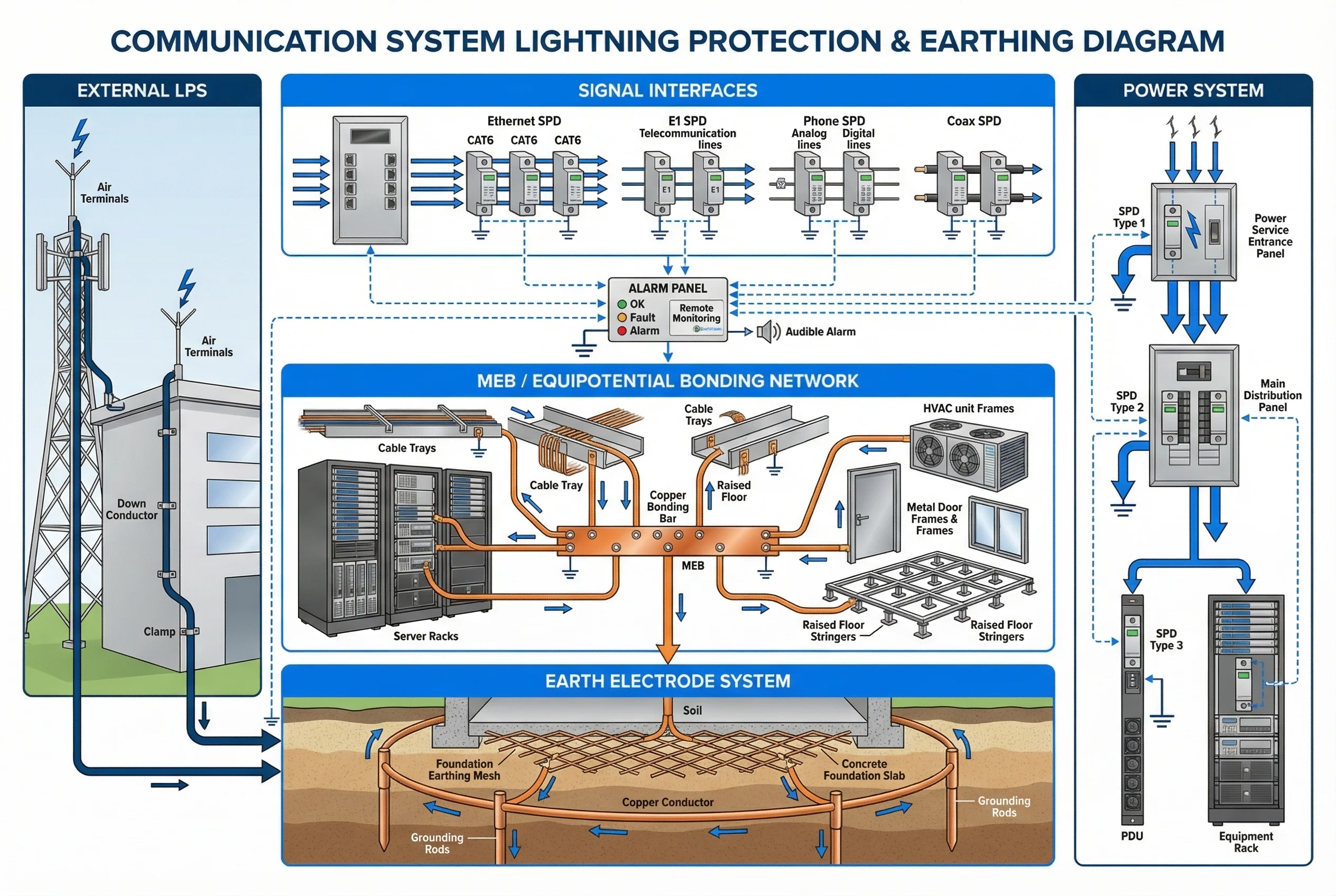 System Architecture Layered Block Diagram
